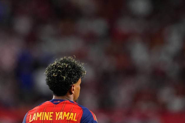 September 29, 2026, Sevilla, Sevilla, Spain: Lamine Yamal of Spain looks on during the UEFA Nations League 2026 27 group phase match between Spain and Croatia at Ramon Sanchez-Pizjuan stadium on September 29, 2026, in Sevilla, Spain. Sevilla Spain - ZUMAa181 20260929_zaa_a181_083 Copyright: xJoaquinxCorcherox