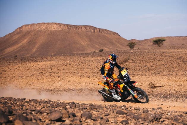 W2RC - RALLYE DU MAROC 2026 01 SANDERS Daniel (aus), Red Bull KTM Factory Racing, KTM 450 Rally Factory, FIM W2RC, Rally GP, action during the Stage 1 of the Rallye du Maroc 2026, 4th round of the 2026 WR2C Championship from September 29, 2026 between Agadir and Zagora, Morocco - AgadirMorocco  Copyright: xDamienxSaulnierx