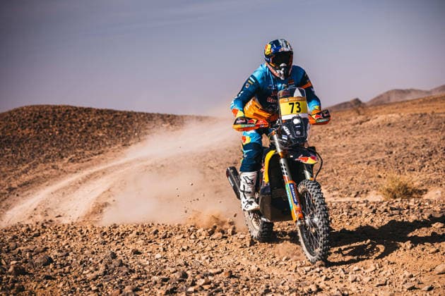W2RC - RALLYE DU MAROC 2026 73 CANET Edgar (esp), Red Bull KTM Factory Racing, KTM 450 Rally Factory, FIM W2RC, Rally GP J, action during the Stage 1 of the Rallye du Maroc 2026, 4th round of the 2026 WR2C Championship from September 29, 2026 between Agadir and Zagora, Morocco - AgadirMorocco  Copyright: xDamienxSaulnierx