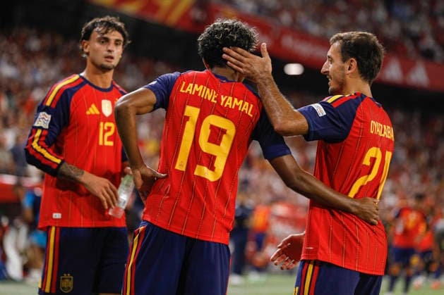 NED: Spain v Croatia. UEFA Nations League. Matchday 2. Lamine Yamal of Spain during Spain v Croatia UEFA Nations League match at La Cartuja Stadium on September 29, 2026 in Sevilla, Spain. kpng Copyright: xAntonioxPozox xPRESSINPHOTOx AP_2627_ESP_CRO_038