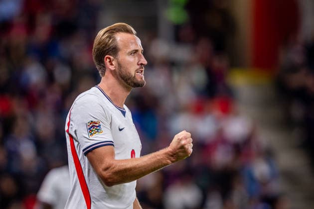 CZECHIA - ENGLAND Harry Kane of England and Bayern Munich celebrates a goal during UEFA Nations League - League A - Group A3 - Matchday 2 - football match between Czechia and England. Fortuna Arena, Eden, Stadion, Prague, Czechia September 29, 2026. Photo by Branislav Racko Copyright: xx 080A7359