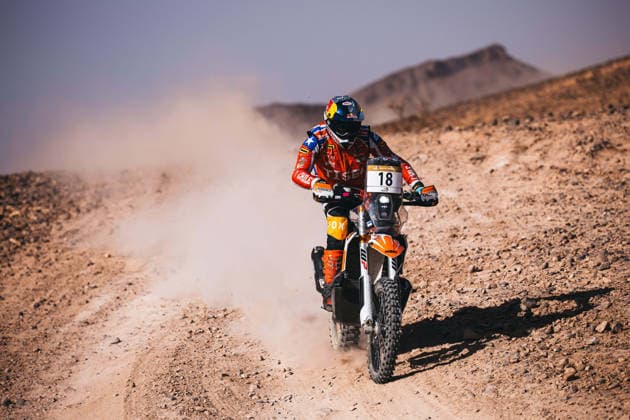 W2RC - RALLYE DU MAROC 2026 18 HERRERA RIED Benjamin (chi), Xraids Experience, KTM 450 Rally Factory Replica, FIM W2RC, Rally 2, action during the Stage 1 of the Rallye du Maroc 2026, 4th round of the 2026 WR2C Championship from September 29, 2026 between Agadir and Zagora, Morocco - AgadirMorocco  Copyright: xDamienxSaulnierx