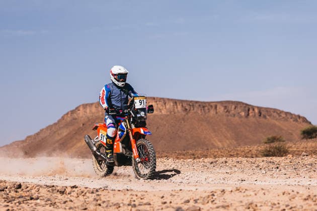 W2RC - RALLYE DU MAROC 2026 91 HEYGATE Scott (zam), HT Rally Raid, Honda CRF 450, FIM W2RC, Rally 2 J, action during the Stage 1 of the Rallye du Maroc 2026, 4th round of the 2026 WR2C Championship from September 29, 2026 between Agadir and Zagora, Morocco - AgadirMorocco  Copyright: xDamienxSaulnierx