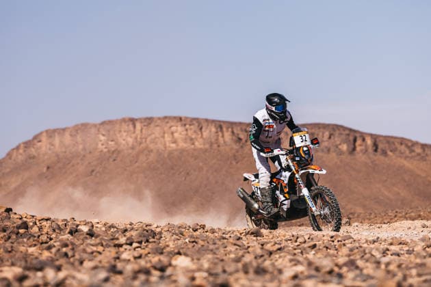 W2RC - RALLYE DU MAROC 2026 32 SAINCT Noa (fra), Nomade Racing Assistance, KTM EXC 450, FIM W2RC, Rally 2 J, action during the Stage 1 of the Rallye du Maroc 2026, 4th round of the 2026 WR2C Championship from September 29, 2026 between Agadir and Zagora, Morocco - AgadirMorocco  Copyright: xDamienxSaulnierx