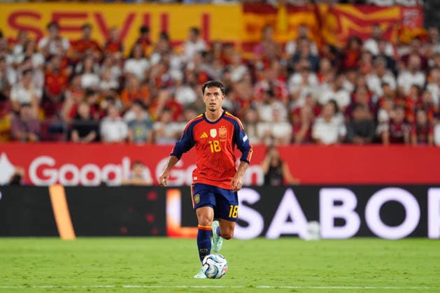September 29, 2026, Sevilla, Sevilla, Spain: Martin Zubimendi of Spain runs with the ball during the UEFA Nations League 2026 27 group phase match between Spain and Croatia at Ramon Sanchez-Pizjuan stadium on September 29, 2026, in Sevilla, Spain. Sevilla Spain - ZUMAa181 20260929_zaa_a181_113 Copyright: xJoaquinxCorcherox