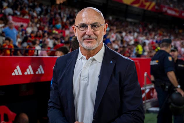 Spain v Croatia - UEFA Nations League 2026 27 Group A3 MD2 SEVILLE, SPAIN - SEPTEMBER 29: Luis de la Fuente, head coach of Spain, is seen prior to the UEFA Nations League 2026 27 group phase match between Spain and Croatia at Estadio Ramon Sanchez Pizjuan on September 29, 2026 in Seville, Spain. Seville Estadio Ramon Sanchez Pizjuan Seville Spain Copyright: xAlbertoxGardinx AGardin_20260929_Foot_Spa_Cro_0326