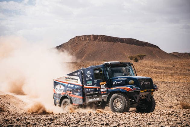W2RC - RALLYE DU MAROC 2026 603 VAN DEN BRINK Mitchel (ned), VAN HEUN Bart (ned), VAN DE POL Jarno (ned), Iveco Powerstar, Team De Rooy, TRK T5.1, action during the Stage 1 of the Rallye du Maroc 2026, 4th round of the 2026 WR2C Championship from September 29, 2026 between Agadir and Zagora, Morocco - AgadirMorocco  Copyright: xDamienxSaulnierx