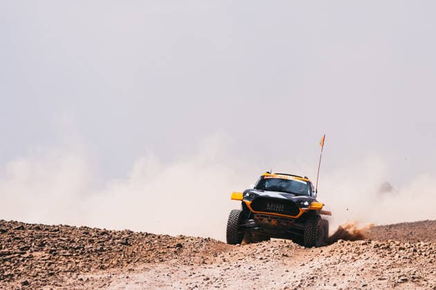 W2RC - RALLYE DU MAROC 2026 222 DE MEVIUS Guillaume (bel), BAUMEL Mathieu (fra), X-Raid Mini JCW 3.0i, X-Raid Team, FIA W2RC, ULT T1+, action during the Stage 1 of the Rallye du Maroc 2026, 4th round of the 2026 WR2C Championship from September 29, 2026 between Agadir and Zagora, Morocco - AgadirMorocco  Copyright: xDamienxSaulnierx