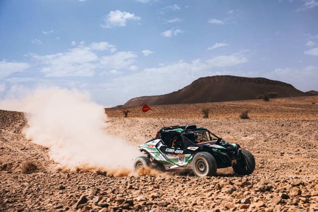 W2RC - RALLYE DU MAROC 2026 401 GONZALEZ FERIOLI Jeremias (arg), RINALDI Gonzalo (arg), BRP Can-Am Maverick R, Can-Am Factory Team, SSV SSV1, action during the Stage 1 of the Rallye du Maroc 2026, 4th round of the 2026 WR2C Championship from September 29, 2026 between Agadir and Zagora, Morocco - AgadirMorocco  Copyright: xDamienxSaulnierx