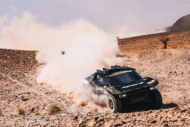 W2RC - RALLYE DU MAROC 2026 218 DUMAS Romain (fra), PES Anthony (fra), Ford Raptor, RD Limited, FIA W2RC, ULT T1+, action during the Stage 1 of the Rallye du Maroc 2026, 4th round of the 2026 WR2C Championship from September 29, 2026 between Agadir and Zagora, Morocco - AgadirMorocco  Copyright: xDamienxSaulnierx
