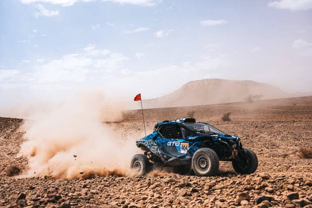 W2RC - RALLYE DU MAROC 2026 404 AMOS Eugenio (ita), CECI Paolo (ita), BRP Can-Am Maverick R, South Racing Can-Am, SSV SSV1, action during the Stage 1 of the Rallye du Maroc 2026, 4th round of the 2026 WR2C Championship from September 29, 2026 between Agadir and Zagora, Morocco - AgadirMorocco  Copyright: xDamienxSaulnierx