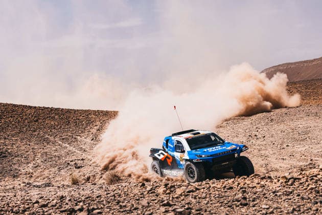 W2RC - RALLYE DU MAROC 2026 204 MIURA Akira (jpn), MONLEON Armand (esp), Toyota Hilux GR, Toyota Gazoo Racing W2RC, FIA W2RC, ULT T1+, action during the Stage 1 of the Rallye du Maroc 2026, 4th round of the 2026 WR2C Championship from September 29, 2026 between Agadir and Zagora, Morocco - AgadirMorocco  Copyright: xDamienxSaulnierx