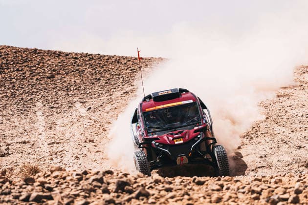 W2RC - RALLYE DU MAROC 2026 307 AL-KUWARI Abdulaziz (qat), PANSERI Xavier (fra), BRP Can-Am Maverick R Challenger, QMMF Team, FIA W2RC, CHG CHG1, action during the Stage 1 of the Rallye du Maroc 2026, 4th round of the 2026 WR2C Championship from September 29, 2026 between Agadir and Zagora, Morocco - AgadirMorocco  Copyright: xDamienxSaulnierx