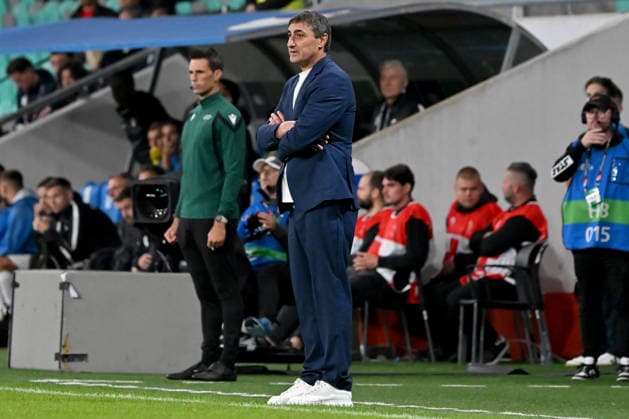 LJUBLJANA, SLOVENIA - SEPTEMBER 29: Goce Sedloski head coach of North Macedonia during the UEFA Nations League, League B Group B1, match between Slovenia and North Macedonia at Stadion Stozice, Ljubljana on September 29, 2026 in Ljubljana, Slovenia. (Photo by Igor Kupljenik Sports Press Photo). Copyright: xIgorxKupljenikx xSPPx Sportspressphoto_SPR242879