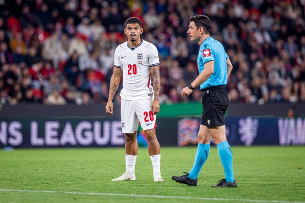 CZECHIA - ENGLAND Morgan Gibbs White of England and Nottingham Forest during UEFA Nations League - League A - Group A3 - Matchday 2 - football match between Czechia and England. Fortuna Arena, Eden, Stadion, Prague, Czechia September 29, 2026. Photo by Branislav Racko Copyright: xx 080A7853