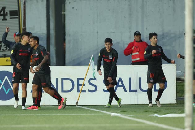 29 09 2026 Futbol, Deportes Puerto Montt vs Colo Colo. Cuartos de Final Copa Chile 2026. El jugador de Colo Colo Lautaro Pastran celebra su gol durante el partido de ida de la Copa Chile contra Deportes Puerto Montt disputado en el estadio Bicentenario Chinquihue en la ciudad de Puerto Montt. Nicolas Klein Photosport 321 September 29, 2026 Football: Deportes Puerto Montt vs. Colo-Colo. 2026 Copa Chile Quarter-finals. Colo-Colo player Lautaro Pastran celebrates his goal during the first leg of the Copa Chile match against Deportes Puerto Montt, played at the Bicentenario Chinquihue stadium in the city of Puerto Montt. Nicolas Klein Photosport Deportes Puerto Montt vs Colo Colo, Copa Chile 2026 