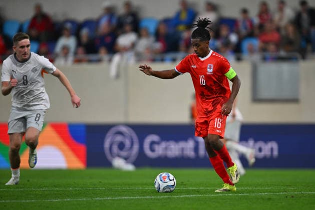 Luxembourg vs Iceland, UEFA NATIONS LEAGUE Leandro Barreiro plays during the UEFA NATIONS LEAGUE game between Luxembourg and Iceland, on Stade de Luxembourg in Luxembourg, September 29, 2026. Alex NICODIM Imago Images Copyright: xAlexxNicodimx