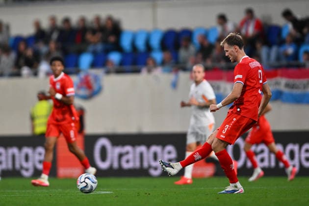 Luxembourg vs Iceland, UEFA NATIONS LEAGUE Enes Mahmutovic plays during the UEFA NATIONS LEAGUE game between Luxembourg and Iceland, on Stade de Luxembourg in Luxembourg, September 29, 2026. Alex NICODIM Imago Images Copyright: xAlexxNicodimx
