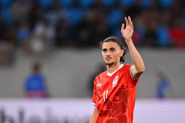 Luxembourg vs Iceland, UEFA NATIONS LEAGUE Hamza Kadamani reacts during the UEFA NATIONS LEAGUE game between Luxembourg and Iceland, on Stade de Luxembourg in Luxembourg, September 29, 2026. Alex NICODIM Imago Images Copyright: xAlexxNicodimx