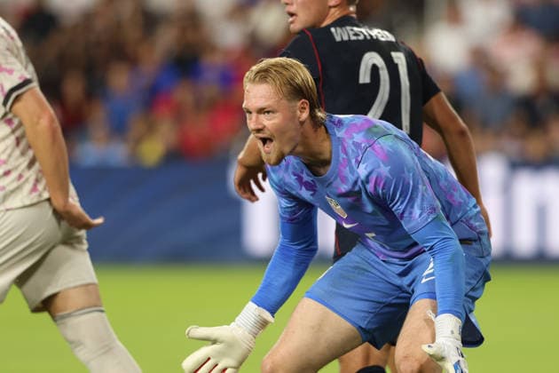 September 29, 2026, St. Louis, Missouri, USA: ST. LOUIS, MO - SEPTEMBER 29: CHRIS BRADY of the USA MEN S national team, Nationalteam yells to teammates during an International Friendly, Länderspiel, Nationalmannschaft against Chile at Energizer Park in St. Louis, Missouri, on September 29, 2026. St. Louis USA - ZUMAn332 20260929_zsp_n332_020 Copyright: xTaylorxNickersonx