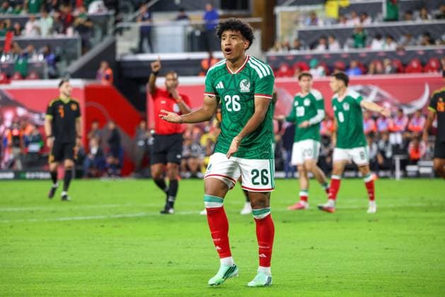 September 29, 2026, Harrison, Nj, united states: Harrison, USA, 09 29 2026 - Mexico-Peru - Isaias Violante of Mexico during a friendly match between Mexico and Peru, a FIFA date game, at the Sports Illustrated Stadium in Harrison, New Jersey, USA, on Tuesday night, the 29th. Harrison united states - ZUMAv122 20260929_aap_v122_037 Copyright: xWilliamxVolcovx
