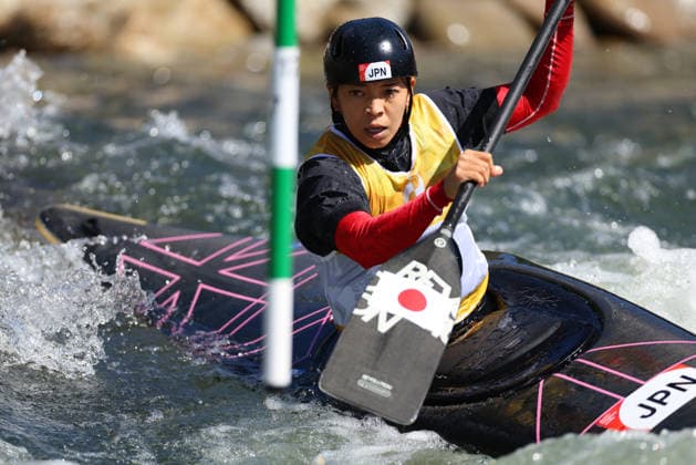 Aki Yazawa (JPN), SEPTEMBER 30, 2026 - Canoe Slalom : Women s Canoe Single (C-1) Semi-Final at Yahagi river Canoe Slalom Course during the Asian Games Aichi-Nagoya 2026 in Aichi, Japan. Noxthirdxpartyxsales  aflo_352069341 NaokixMoritax