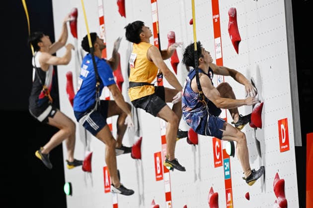 Ryo Omasa (JPN), SEPTEMBER 30, 2026 - Sports Climbing : Men s Speed 4 Qualification at Nagoya International Exhibition Hall (Portmesse Nagoya) during the Asian Games Aichi-Nagoya 2026 in Aichi, Japan. Noxthirdxpartyxsales  aflo_352081894 KenjiroxMatsuox