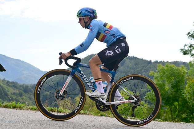 UEC 2026 Road European Championship, EM, Europameisterschaft Ljubljana 30 09 2026 LJUBLJANA, SLOVENIA - SEPTEMBER 30 : rider of Belgium during a training ride prior to the 2026 UEC Road European Championship on September 30, 2026 in Ljubljana, Slovenia, 30 09 2026 Ljubljana Slovenia  Copyright: xJanxDexMeuleneirx