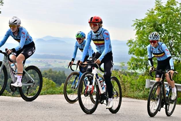 UEC 2026 Road European Championship, EM, Europameisterschaft Ljubljana 30 09 2026 LJUBLJANA, SLOVENIA - SEPTEMBER 30 : Moors Fleur (BEL) during a training ride prior to the 2026 UEC Road European Championship on September 30, 2026 in Ljubljana, Slovenia, 30 09 2026 Ljubljana Slovenia  Copyright: xJanxDexMeuleneirx