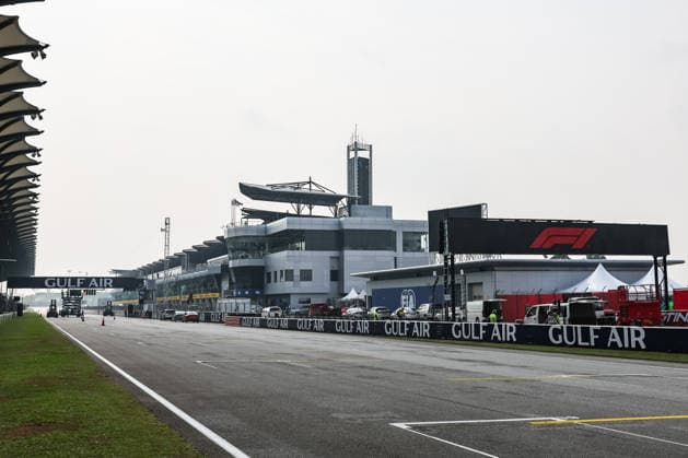 SEPANG, SGR - Sept 30: General view of the pit building ahead of the Formula 1 Gulf Air Bahrain Grand Prix on September 30, 2026 held at Sepang International Circuit in Sepang, Malaysia. (Photo by Hazrin Yeob Men Shah Icon Sportswire) AUTO: SEP 30 F1 Bahrain Grand Prix in Malaysia EDITORIAL USE ONLY Icon3782609300015