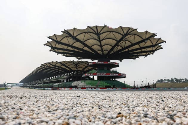 SEPANG, SGR - Sept 30: General view of the main grandstand ahead of the Formula 1 Gulf Air Bahrain Grand Prix on September 30, 2026 held at Sepang International Circuit in Sepang, Malaysia. (Photo by Hazrin Yeob Men Shah Icon Sportswire) AUTO: SEP 30 F1 Bahrain Grand Prix in Malaysia EDITORIAL USE ONLY Icon3782609300053