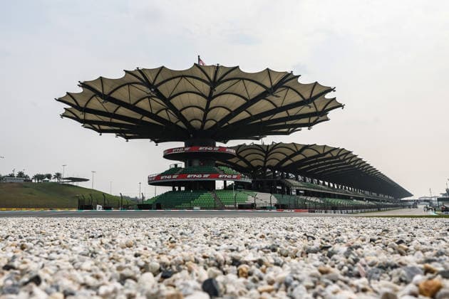 SEPANG, SGR - Sept 30: General view of the main grandstand ahead of the Formula 1 Gulf Air Bahrain Grand Prix on September 30, 2026 held at Sepang International Circuit in Sepang, Malaysia. (Photo by Hazrin Yeob Men Shah Icon Sportswire) AUTO: SEP 30 F1 Bahrain Grand Prix in Malaysia EDITORIAL USE ONLY Icon3782609300080