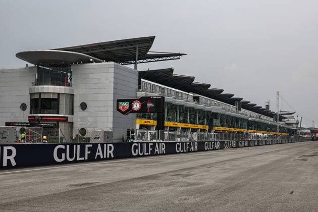 SEPANG, SGR - Sept 30: General view of the main pit building ahead of the Formula 1 Gulf Air Bahrain Grand Prix on September 30, 2026 held at Sepang International Circuit in Sepang, Malaysia. (Photo by Hazrin Yeob Men Shah Icon Sportswire) AUTO: SEP 30 F1 Bahrain Grand Prix in Malaysia EDITORIAL USE ONLY Icon3782609300196