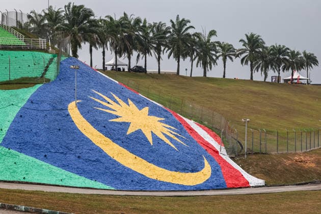 SEPANG, SGR - Sept 30: General view of the hill stand ahead of the Formula 1 Gulf Air Bahrain Grand Prix on September 30, 2026 held at Sepang International Circuit in Sepang, Malaysia. (Photo by Hazrin Yeob Men Shah Icon Sportswire) AUTO: SEP 30 F1 Bahrain Grand Prix in Malaysia EDITORIAL USE ONLY Icon3782609300467