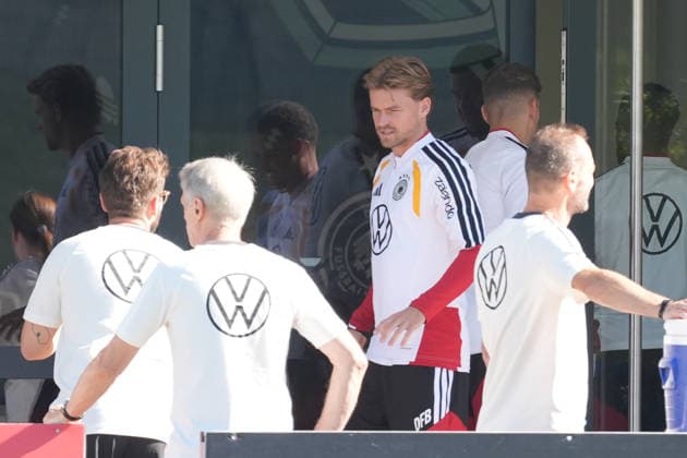 Finn Jeltsch Germany Herzo Base September 30, 2026 German National Team Nations League Preparation, Home Ground, HerzoBase, World of Adidas, Herzogenaurach