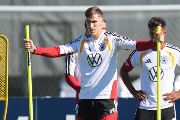 Nico Schlotterbeck Germany Herzo Base September 30, 2026 German National Team Nations League Preparation, Home Ground, HerzoBase, World of Adidas, Herzogenaurach