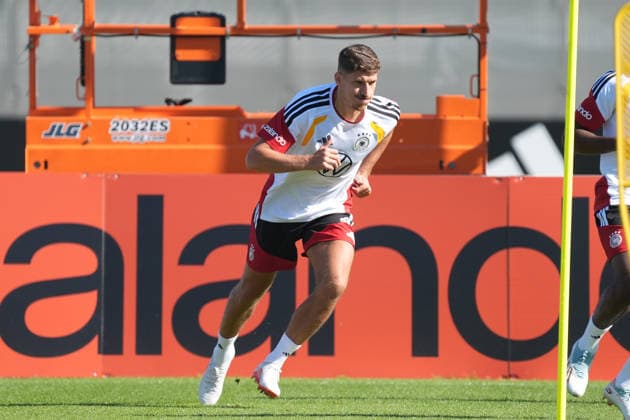 Vitaly Janelt Germany Herzo Base September 30, 2026 German National Team Nations League Preparation, Home Ground, HerzoBase, World of Adidas, Herzogenaurach