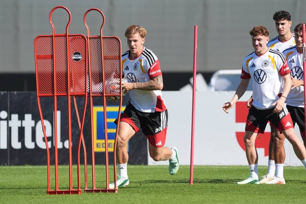 Finn Jeltsch Germany Herzo Base September 30, 2026 German National Team Nations League Preparation, Home Ground, HerzoBase, World of Adidas, Herzogenaurach