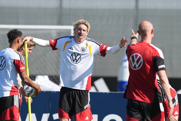 Nick Woltemade Germany Herzo Base September 30, 2026 German National Team Nations League Preparation, Home Ground, HerzoBase, World of Adidas, Herzogenaurach