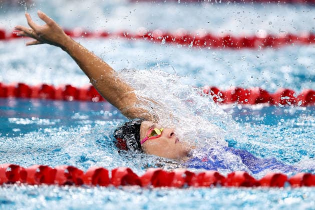 September 30, 2026, Sydney, Nsw, Australia: JENNA FORRESTER competes in the WomenÃ¢â‚¬â ¢s 200m backstroke final during the 2026 Australian Short Course Championships. Sydney Australia - ZUMAt173 20260930_zsp_t173_004 Copyright: xStephanexThomasx