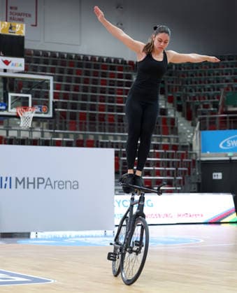 September 30, 2026, Germany, Ludwigsburg, Cycling: 2026 UCI Indoor Cycling World Championships Press Conference, Sofia Reichert,