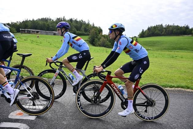 UEC 2026 Road European Championship, EM, Europameisterschaft Ljubljana 30 09 2026 LJUBLJANA, SLOVENIA - SEPTEMBER 30 : Driesen Niels (BEL) during a training ride prior to the 2026 UEC Road European Championship on September 30, 2026 in Ljubljana, Slovenia, 30 09 2026 Ljubljana Slovenia  Copyright: xJanxDexMeuleneirx