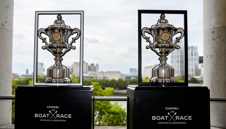 Boat Race 2027 Launch The new Women™s and Men™s trophies for The CHANEL J12 Boat Race 2027 at Somerset House, Westminster 30 09 2026 UK Newspapers OUT Copyright: xGraemexWilcocksonx FIL-24012-0034