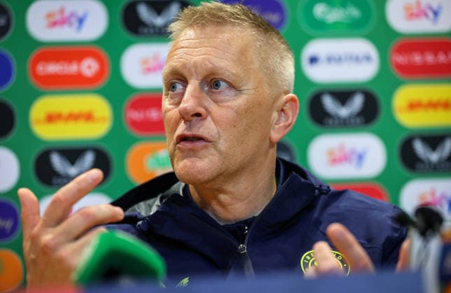 Republic of Ireland press conference, PK, Pressekonferenz FAI HQ, Dublin 30 9 2026 Head Coach Heimir Hallgrimsson Heimir Hallgrimsson 30 9 2026  Copyright: xx RB1_2558