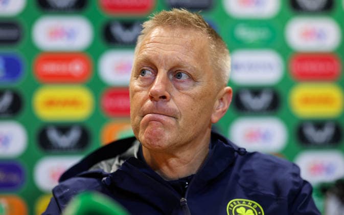 Republic of Ireland press conference, PK, Pressekonferenz FAI HQ, Dublin 30 9 2026 Head Coach Heimir Hallgrimsson Heimir Hallgrimsson 30 9 2026  Copyright: xx RB2_4906