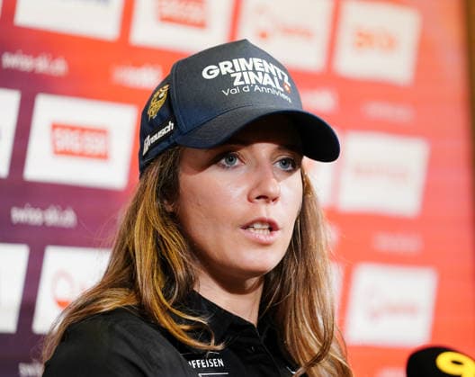 September 30, 2026, Switzerland, Dübendorf, Swiss Ski Media Event, Photo: Camille Rast, Alpine Skiing, SUI, Single Frame