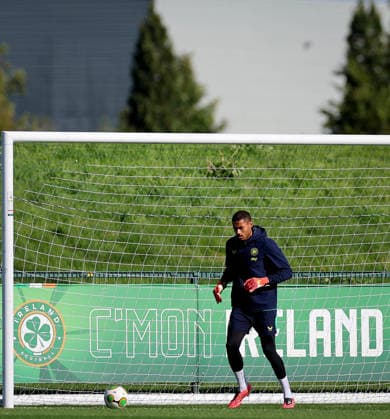 Republic of Ireland Squad Training, FAI National Training Centre, Dublin 30 9 2026 Goalkeeper Gavin Bazunu Gavin Bazunu 30 9 2026  Copyright: xx RB1_3007