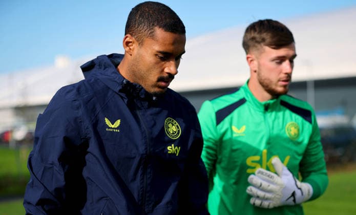 Republic of Ireland Squad Training, FAI National Training Centre, Dublin 30 9 2026 Goalkeeper Gavin Bazunu Gavin Bazunu 30 9 2026  Copyright: xx RB2_5196