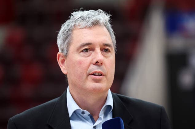 September 30, 2026, Germany, Ludwigsburg, Cycling: 2026 UCI Indoor Cycling World Championships Press Conference, Mario Kreh, Managing Director of Tourism Events Ludwigsburg