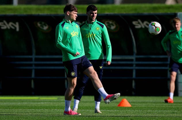 Republic of Ireland Squad Training, FAI National Training Centre, Dublin 30 9 2026 Owen Elding Owen Elding 30 9 2026  Copyright: xx RB1_2743